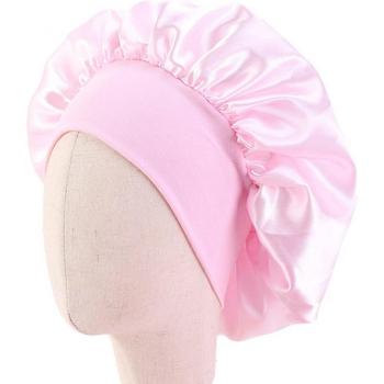 Gorro Seda Suave con Banda Ancha Ajustable