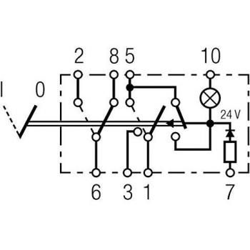 Warnblinkschalter Hella 6HH 004 570-477