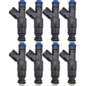 8-Piece Fuel Injector Nozzle Set for Mercruiser V8 350 5.0 4.3L 6.2L 0280156081