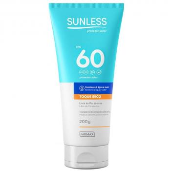 Protetor Solar Sunless Toque Seco FPS 60 200g