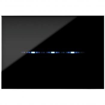 AVE Young Touch Farbdisplayabdeckung schwarz, 3-fach, Absolute Black, Touch