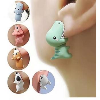 Aretes de Animales de Arcilla
