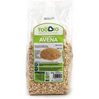 Copos de Avena Fina Bio 500 g Too Bio Bioclub