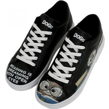 DOGO Damen‑Sneaker “Ace” The Wise Owl – veganes Low‑Top Modell