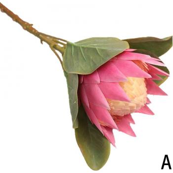 Silk Protea Flower Branch