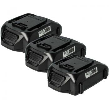 Pack batterie 18 V 2000 mAh pour Worx (WX & WG) – 3 pièces