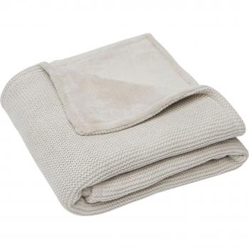 Jollein Couverture polaire Basic Knit Nougat (75 x 100 cm)