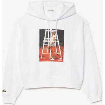 Sudadera de Felpa con Estampado para Mujer Lacoste