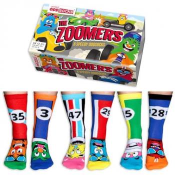 United Oddsocks Jungen Socken The Zoomers Mehrfarbig (Einzelpack)