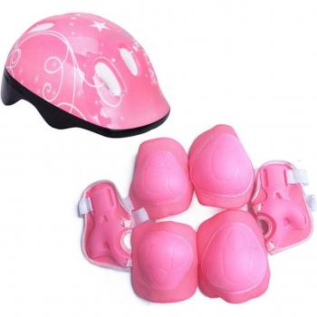 Kids Bicycle Helmet and Safety Gear Set for Ages 7-12
