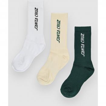 Calze fantasia Santa Cruz BT Strip 3 Pack assortite