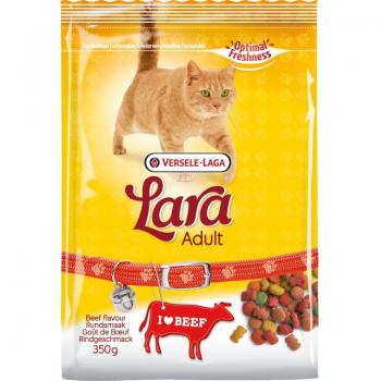 Aliment Complet pour Chats Adultes au Goût Irresistible - Lara Adult Boeuf 350g