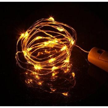 Cork Mini Luces LED 2M con Cadena