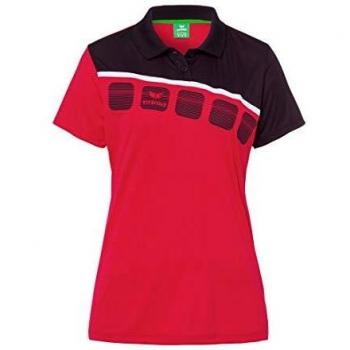 ERIMA Fußball - Teamsport Textil - Poloshirts 5-C Poloshirt Damen - female - Rot - 38