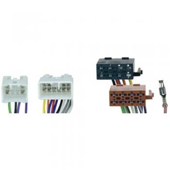 Raccordeur ISO autoradio universel RAC1400 – compatible Daihatsu & Toyota – finition noire