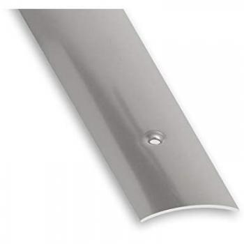 Barre de seuil en acier inox à visser 3x83 cm