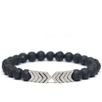 Black Stone Weight Loss Magnet Bracelet