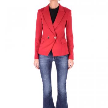 Giacca blazer doppiopetto Liujo Rosso 46 Donna