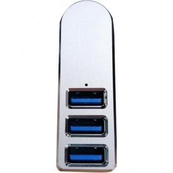 Mini Hub USB 3.0 en Aluminium Pivotant