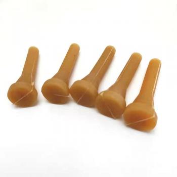25PCS Quail and Dove Feather Depilator Rubber Fingers
