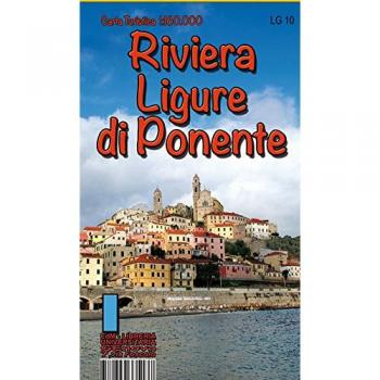 Riviera ligure di ponente. Carta turistica 1: 160.000