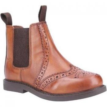 Stivale Chelsea Nympsfield in pelle per bambini Cotswold