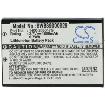 Unitech Barcode Scanner Battery Replacement - 1800mAh, 3.7V
