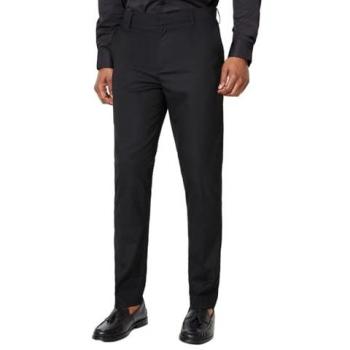 Black Slim Fit Smart Trousers