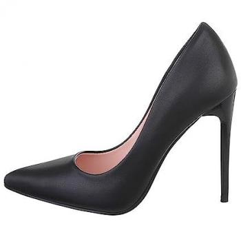 Ital-Design Elegante High Heel Pumps für Damen in Schwarz