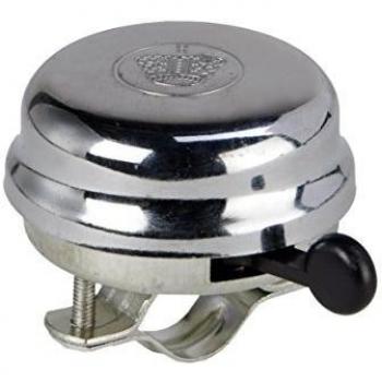 FISCHER Fahrradlenker-Klingel Chrom, silber