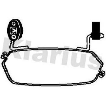 Klarius Exhaust Clamp Clamping Piece