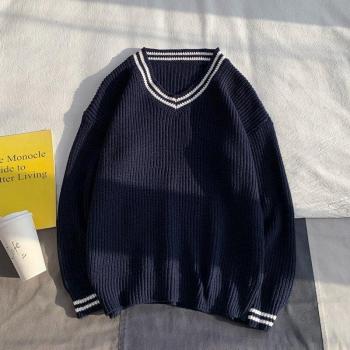 Chic Col V Pull Ample Adolescent BF