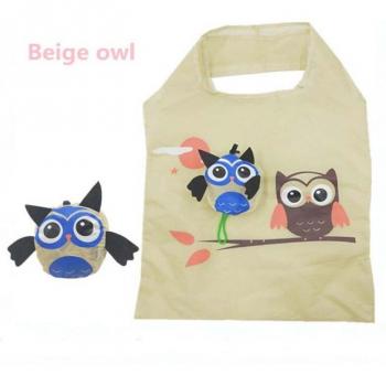 Eco-Friendly Owl Shopping Bag