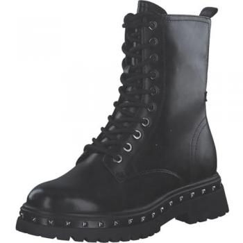 Botines de cordones Tamaris color negro