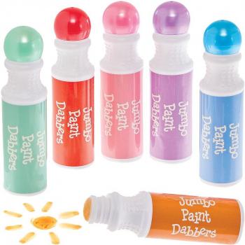 Glittery Jumbo Paint Markers (Pack of 6)