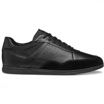 Geox Renan C Athletic Shoes – Black/Black Velvet