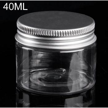 Contenedor de Plástico Transparente para Cosméticos 50ML
