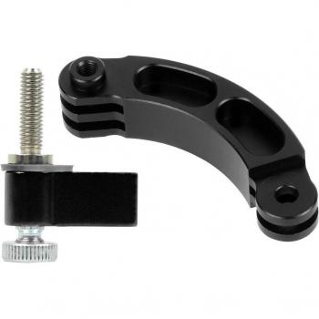 BGNing Aluminum Mini Quick-Release L-Type Adjustable Locking Handle M5 Wrench Screw with Extension Arm Mount Adapter for GoPro 8