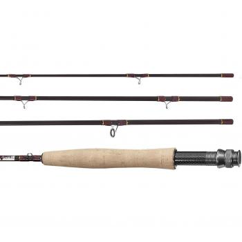 Fladen Vantage 7-9 ft IM6 carbono Fly calidad viaje por secciones caña de pesca Range