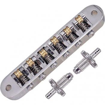 Korean Tune-O-Matic Roller Saddle Bridge for Electric Guitars