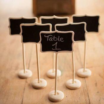 Mini Chalkboard Signs on Stick