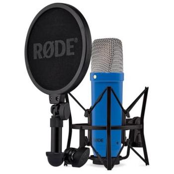RØDE Mikrofon Rode NT1 Signature Cobalt Blau mit PSA-1+ Gelenkarm