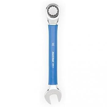 17 mm Cone Ratchet Wrench (Park Tool MWR‑17) – Silver/Blue One‑Size Unisex