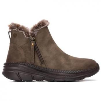 Botines Taupe Refresh 173205 con Plataforma