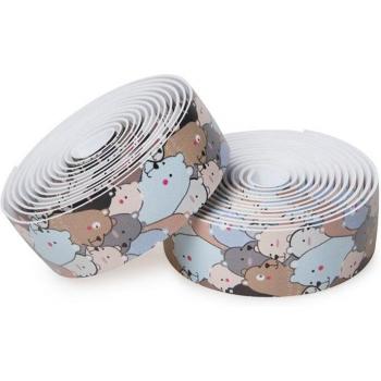 Racefiets Ademend Stuurlint Cartoon Motief