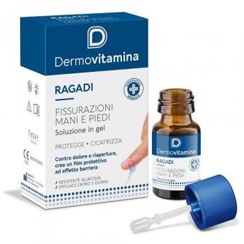 Gel Cicatrizante Dermovitamina Ragadi Mani e Piedi