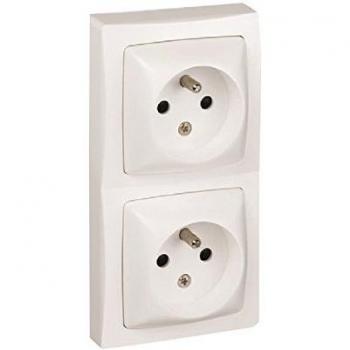 Prese ORI-02B (Legrand) – Asl 2 poli, terra, bianca