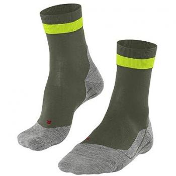 Calze da Running FALKE RU4 Endurance Uomo Verde 46-48 con Leggera Imbottitura