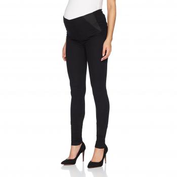 Mamalicious Mlella Jegging Premamá Negro, Pantalones de Cintura Alta, Talla W27/L32