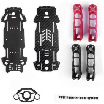 Enzo250 250mm Carbon Fiber Quadcopter Frame Red & Black